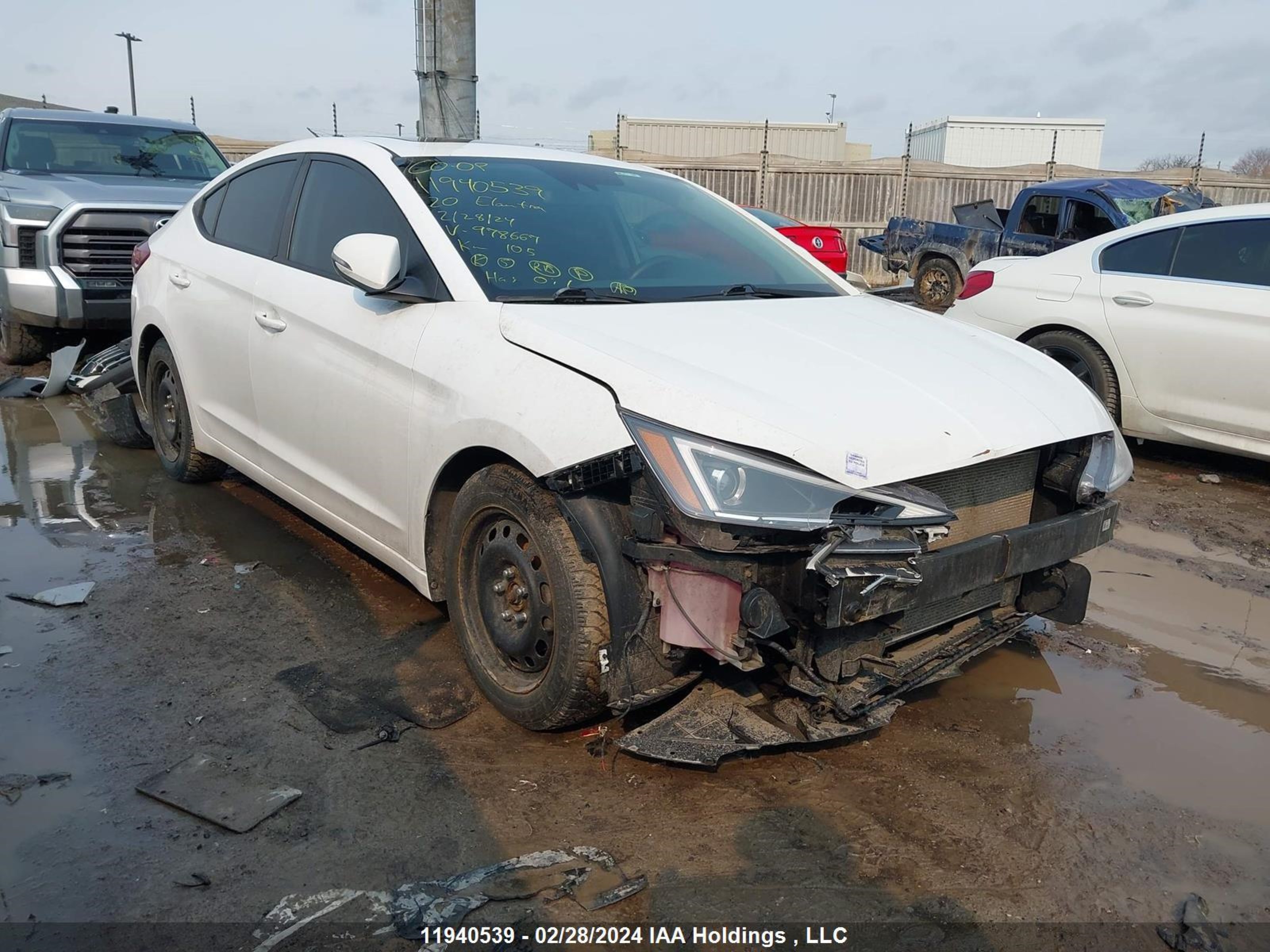 HYUNDAI ELANTRA 2020 kmhd84lf9lu978667