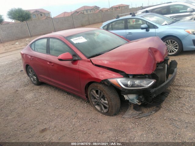 HYUNDAI ELANTRA 2017 kmhd84lfxhu072535