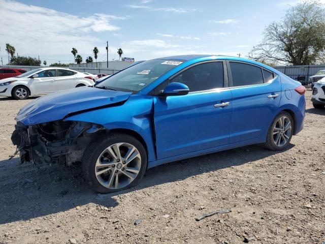 HYUNDAI ELANTRA 2017 kmhd84lfxhu139277