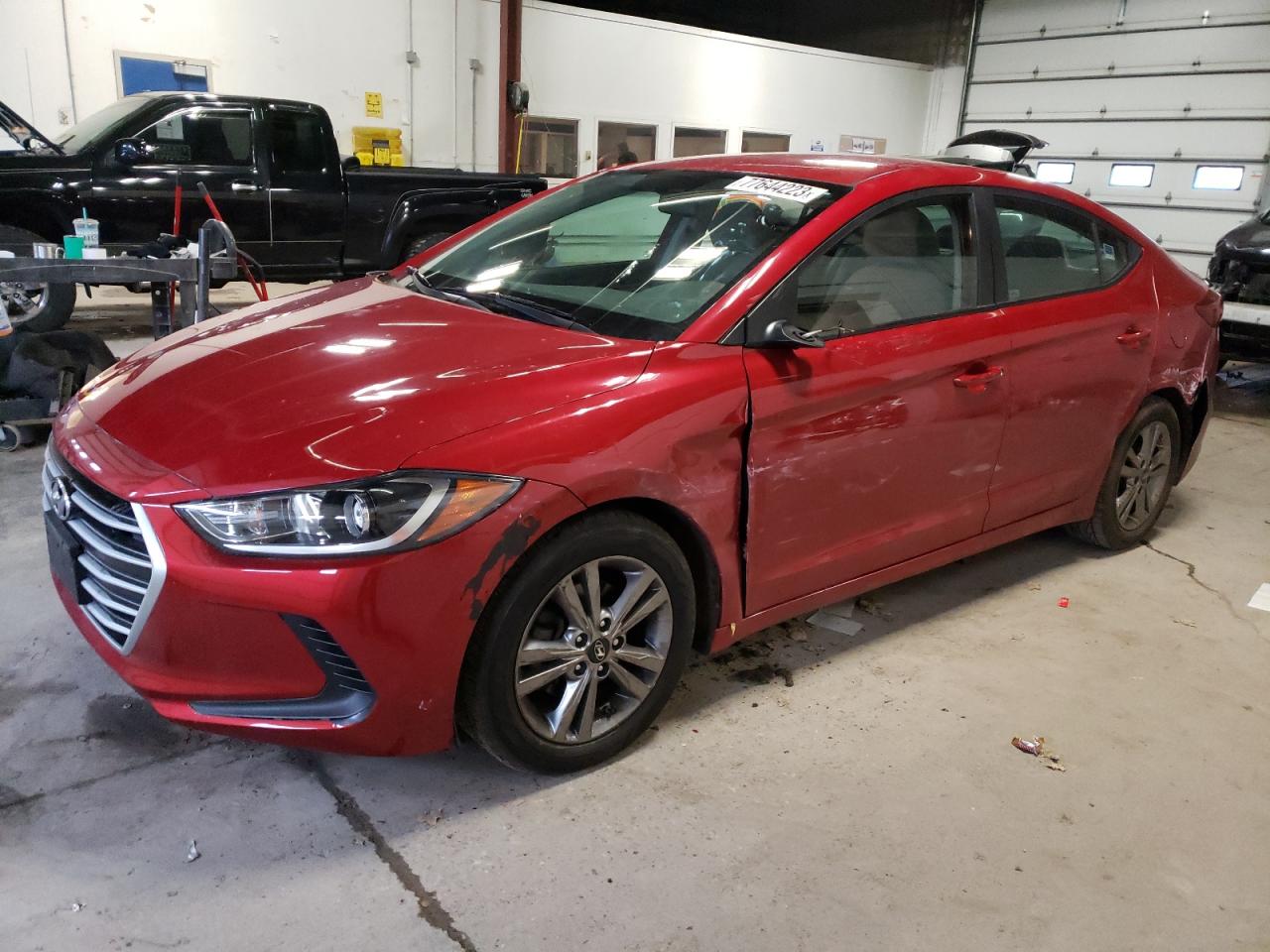 HYUNDAI ELANTRA 2017 kmhd84lfxhu142163