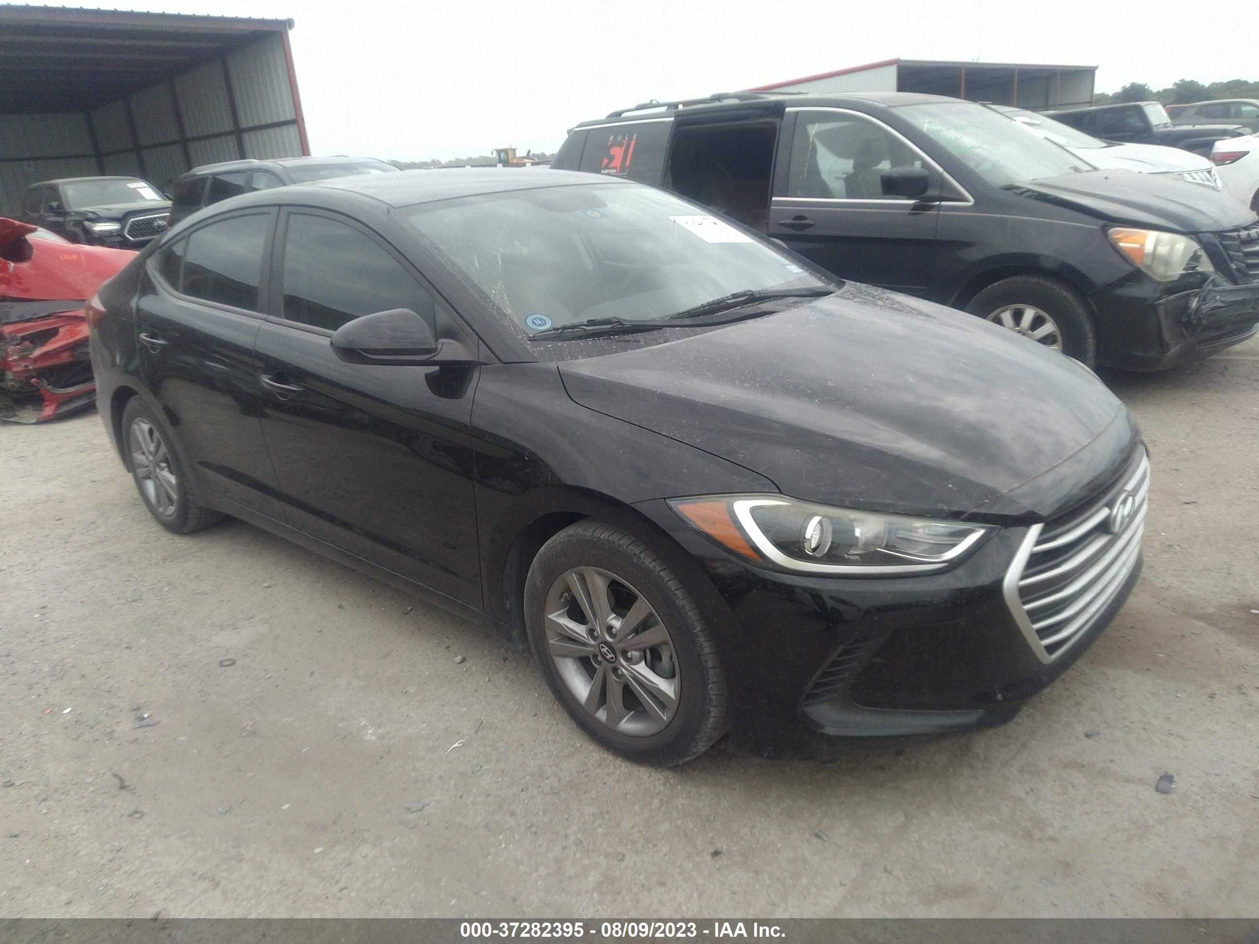 HYUNDAI ELANTRA 2017 kmhd84lfxhu180024