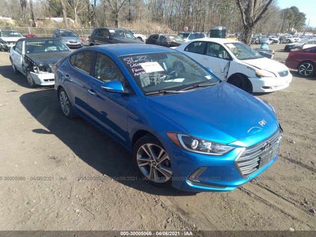 HYUNDAI ELANTRA 2017 kmhd84lfxhu210266