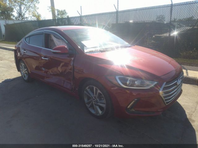 HYUNDAI ELANTRA 2017 kmhd84lfxhu211837