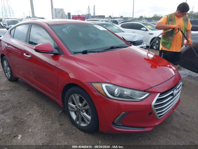 HYUNDAI ELANTRA 2017 kmhd84lfxhu237449