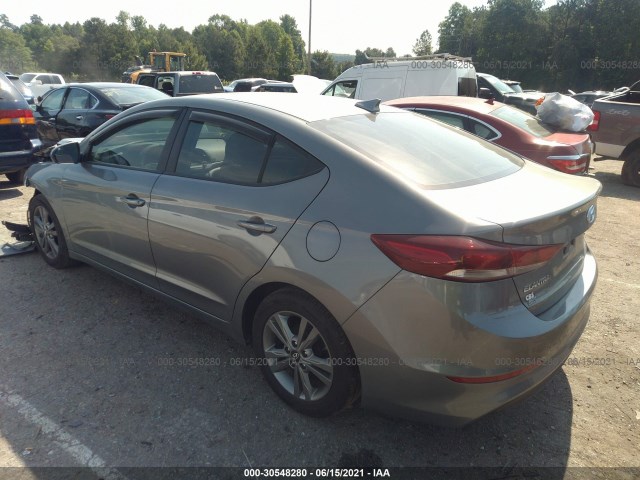 HYUNDAI ELANTRA 2017 kmhd84lfxhu243266