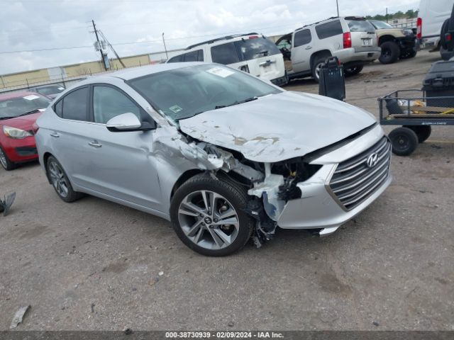 HYUNDAI ELANTRA 2017 kmhd84lfxhu312912