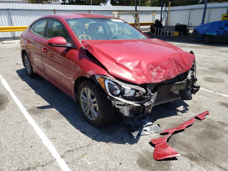 HYUNDAI ELANTRA SE 2018 kmhd84lfxju449791