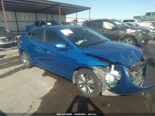 HYUNDAI ELANTRA 2018 kmhd84lfxju450598