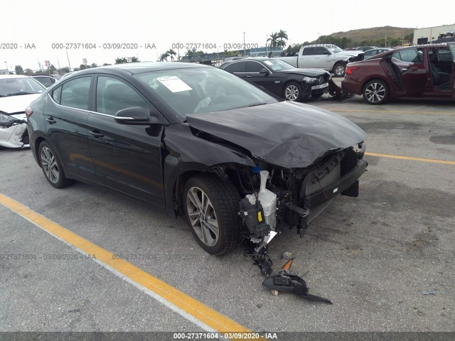 HYUNDAI ELANTRA 2018 kmhd84lfxju505390