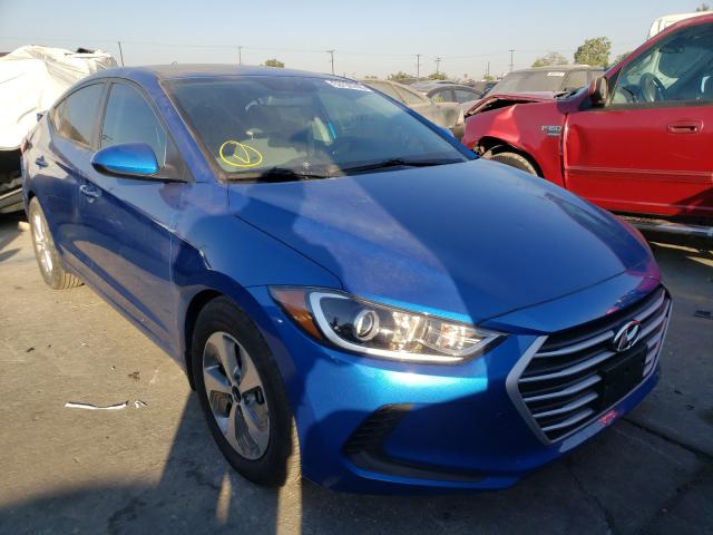 HYUNDAI ELANTRA SE 2018 kmhd84lfxju600273