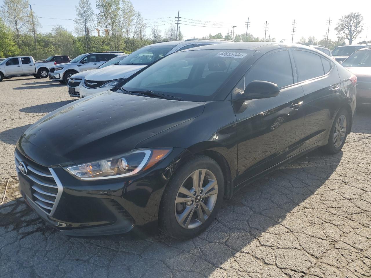 HYUNDAI ELANTRA 2018 kmhd84lfxju610477