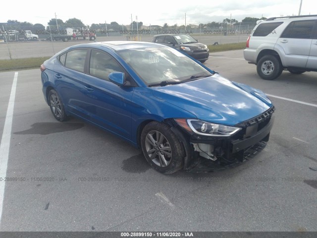 HYUNDAI ELANTRA 2018 kmhd84lfxju616313