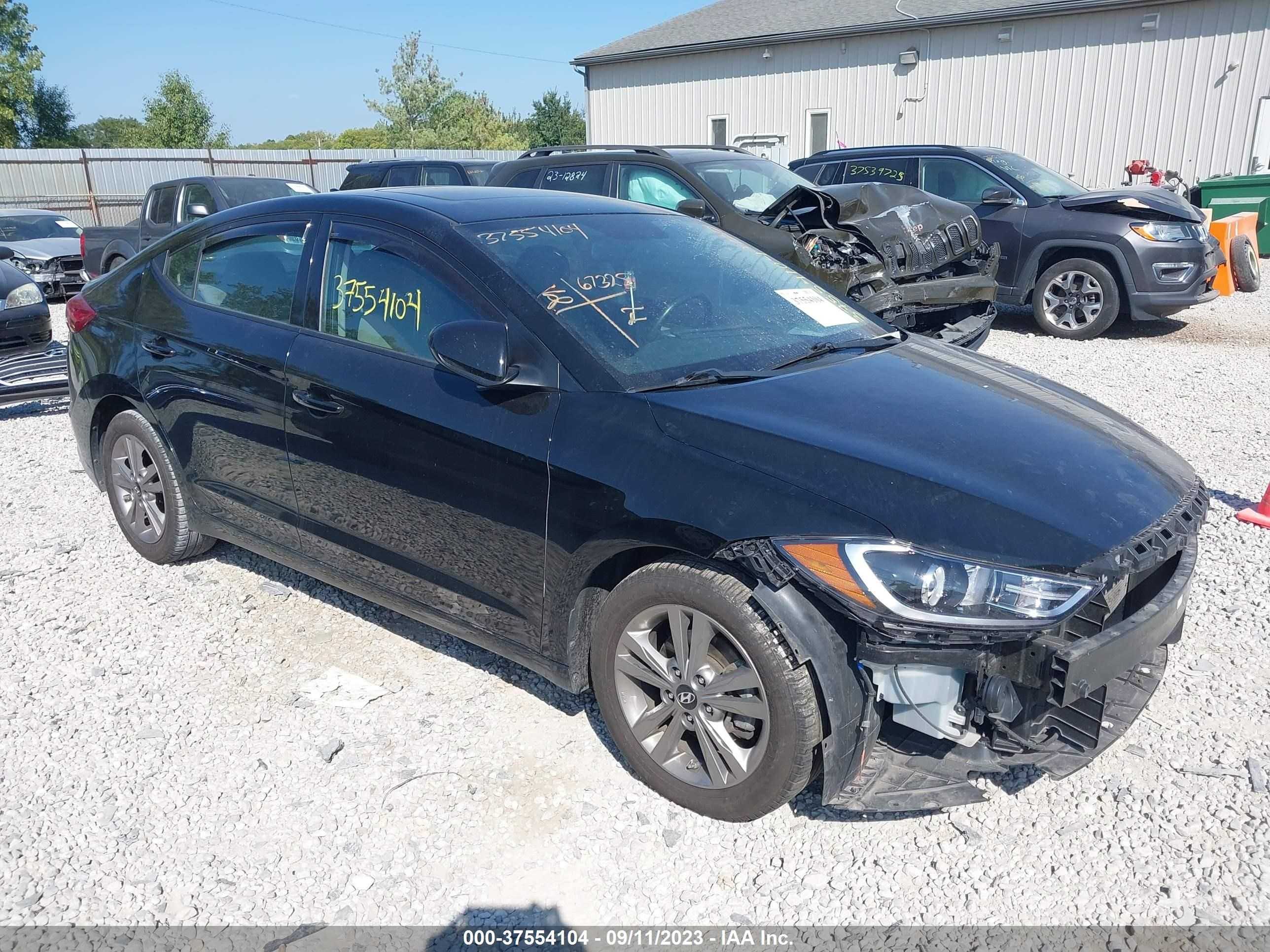 HYUNDAI ELANTRA 2018 kmhd84lfxju665883