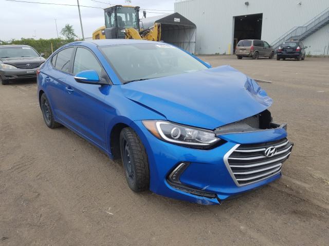 HYUNDAI ELANTRA SE 2018 kmhd84lfxju681517