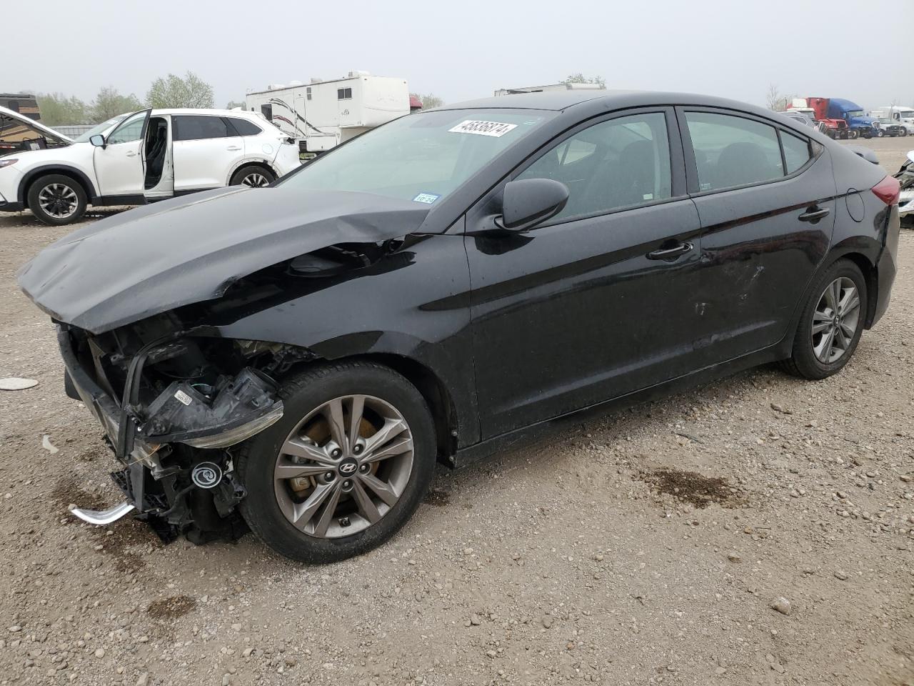 HYUNDAI ELANTRA 2018 kmhd84lfxju717903