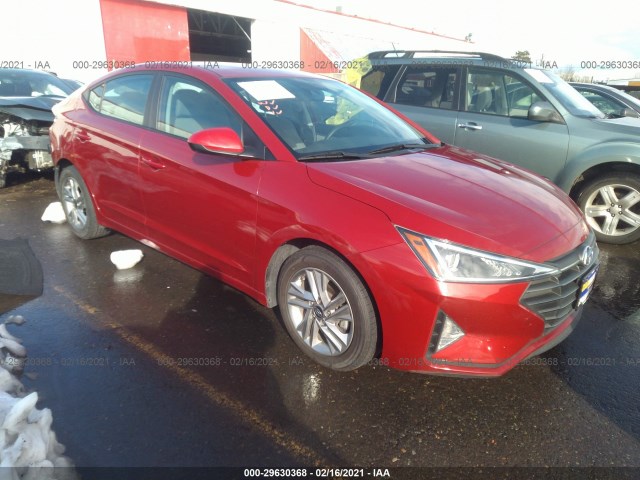 HYUNDAI ELANTRA 2019 kmhd84lfxku747517