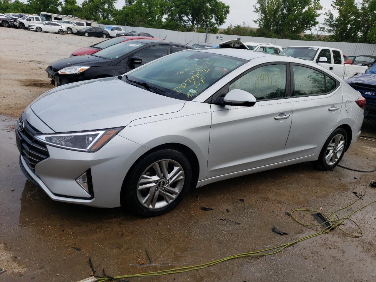 HYUNDAI ELANTRA 2019 kmhd84lfxku781649