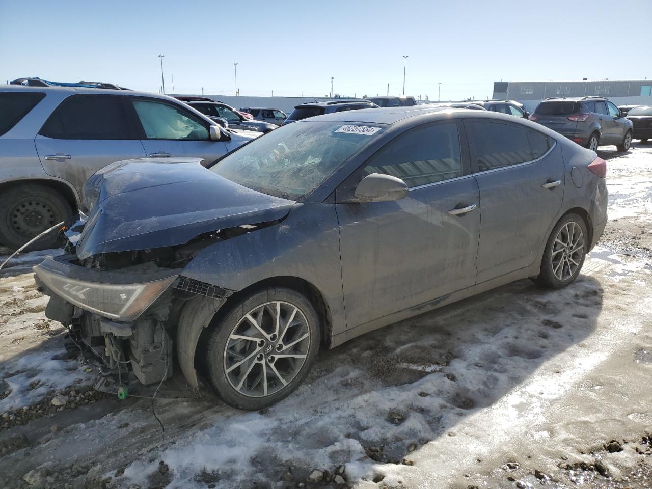 HYUNDAI ELANTRA 2019 kmhd84lfxku811779