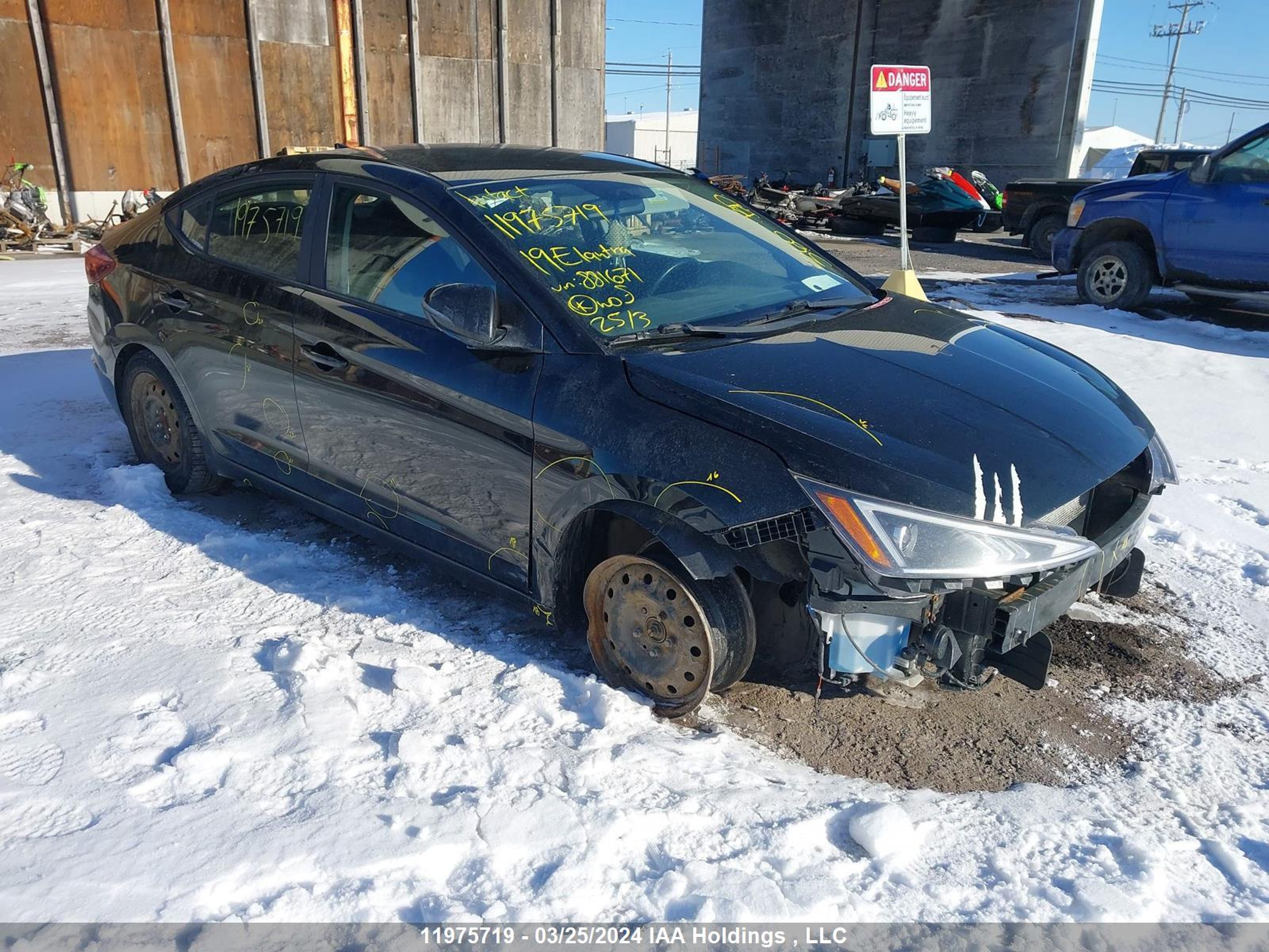 HYUNDAI ELANTRA 2019 kmhd84lfxku881671