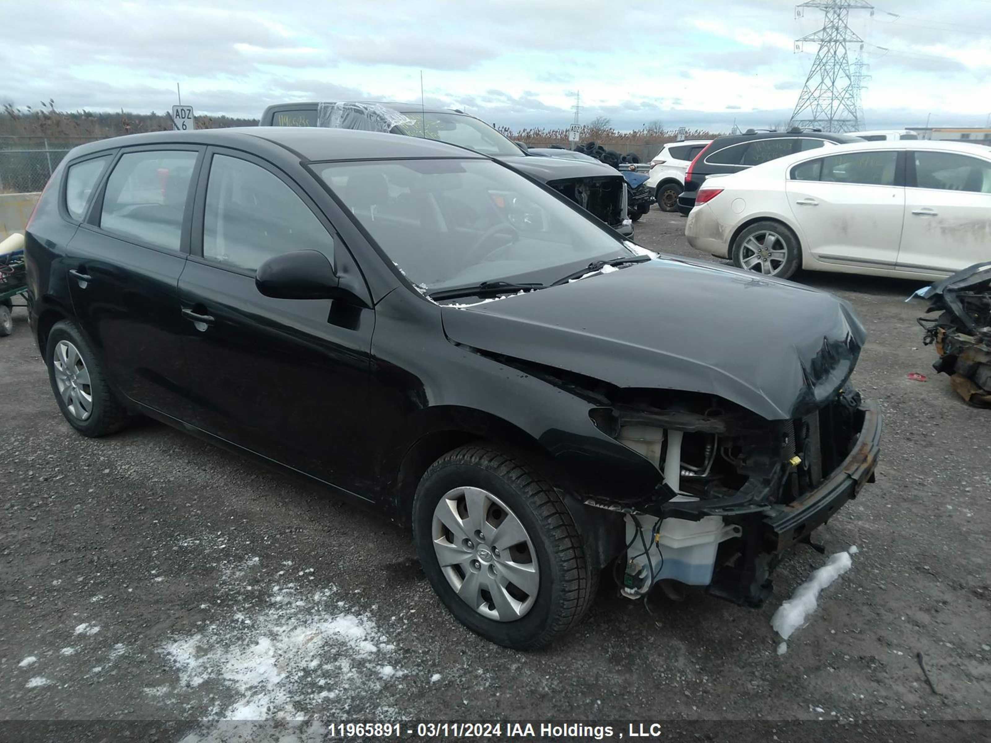 HYUNDAI ELANTRA 2012 kmhdb8ae1cu153581