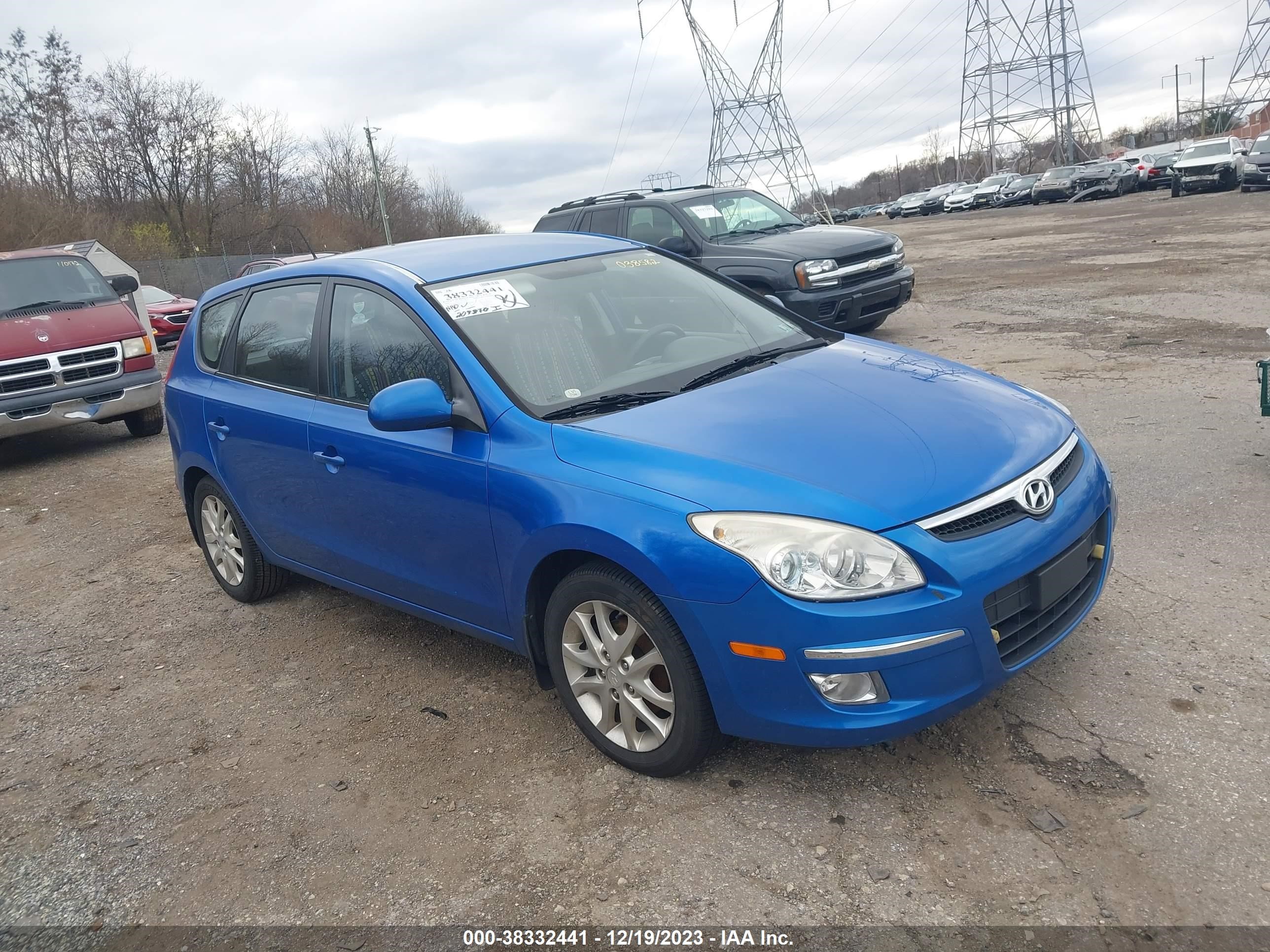 HYUNDAI ELANTRA 2009 kmhdc86e09u038582