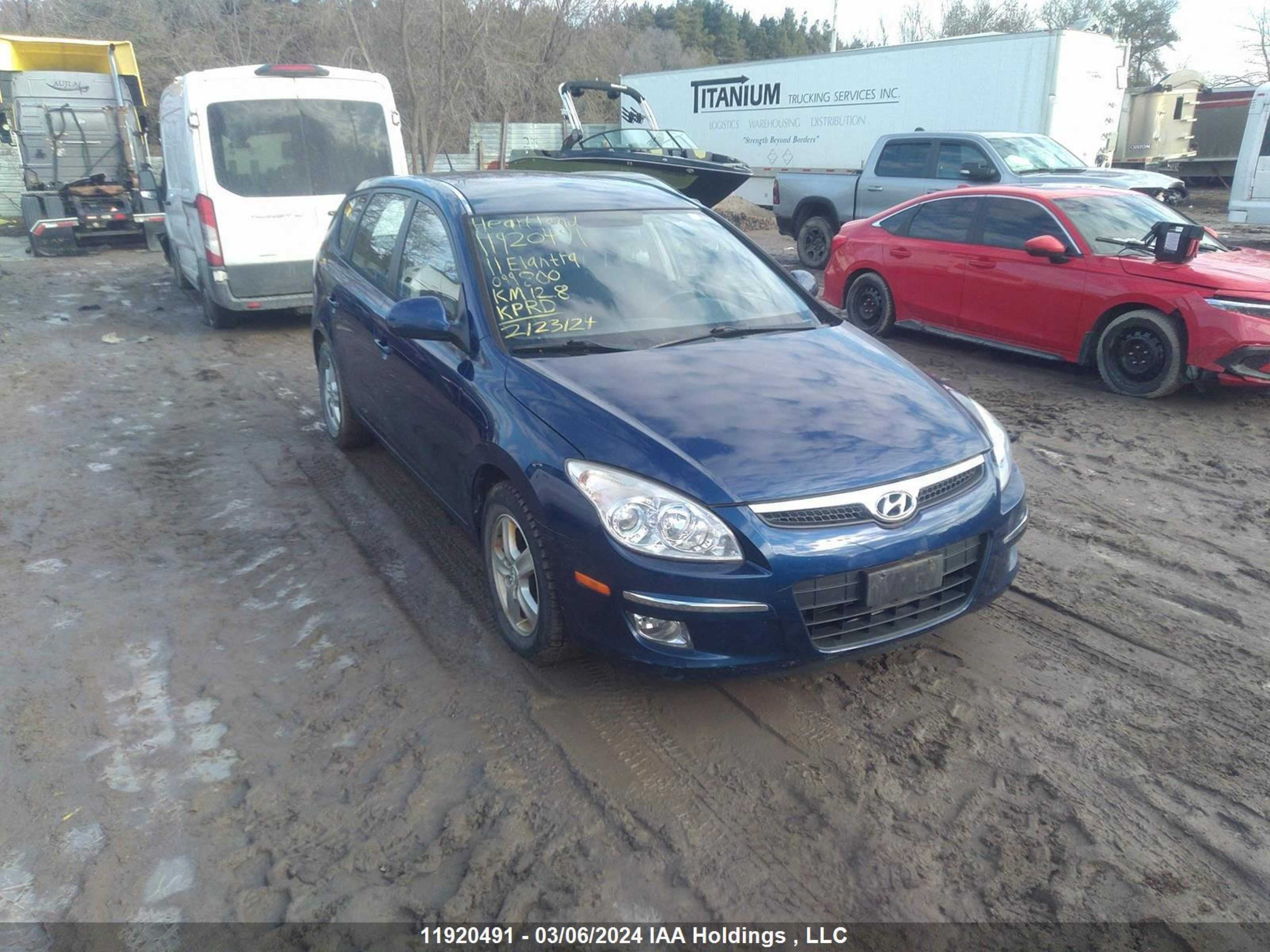 HYUNDAI ELANTRA 2011 kmhdc8ae7bu099800