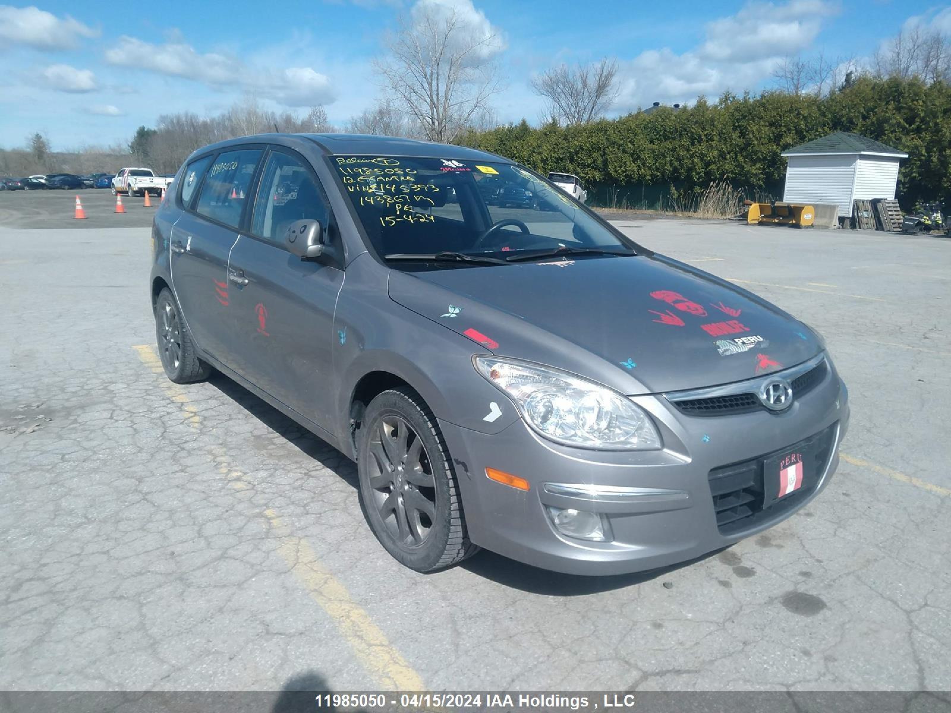 HYUNDAI ELANTRA 2012 kmhdc8ae8cu145393