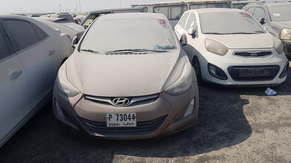 HYUNDAI ELANTRA 2015 kmhdg41c2fu214692