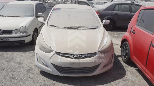 HYUNDAI ELANTRA 2015 kmhdg41c3fu372569