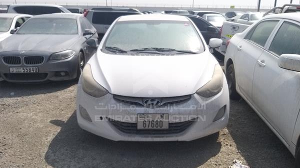 HYUNDAI ELANTRA 2014 kmhdg41c4eu884937