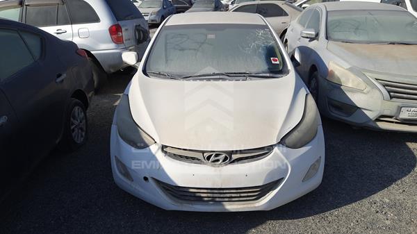 HYUNDAI ELANTRA 2013 kmhdg41c5du737573