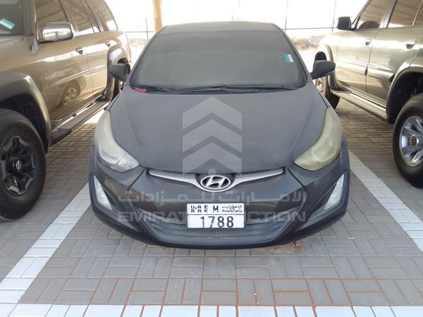 HYUNDAI ELANTRA 2015 kmhdg41c5fu136019