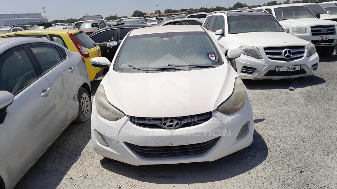 HYUNDAI ELANTRA 2014 kmhdg41c6eu856167