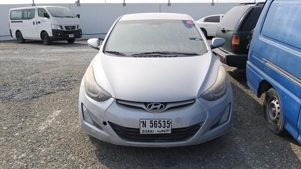 HYUNDAI ELANTRA 2015 kmhdg41c6fu160457