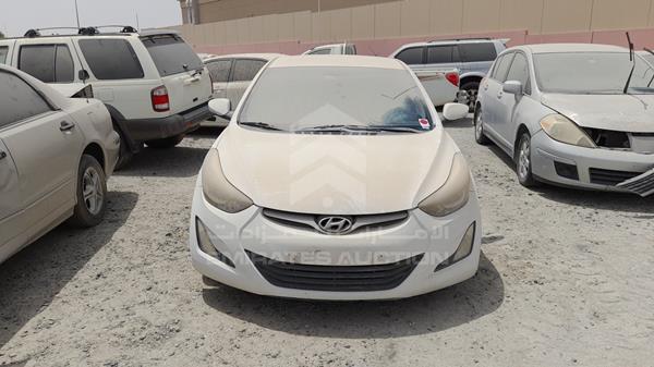 HYUNDAI ELANTRA 2015 kmhdg41c6fu254452