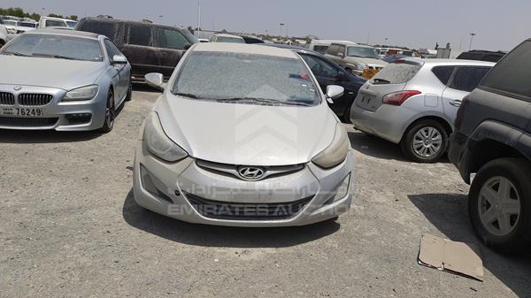 HYUNDAI ELANTRA 2016 kmhdg41c6gu456256