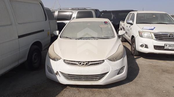 HYUNDAI ELANTRA 2014 kmhdg41c7eu884267