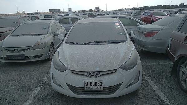 HYUNDAI ELANTRA 2015 kmhdg41c7fu332673