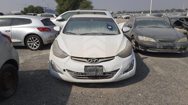 HYUNDAI ELANTRA 2015 kmhdg41c8fu374186