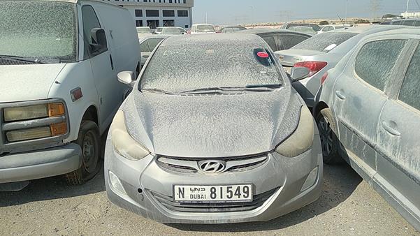 HYUNDAI ELANTRA 2012 kmhdg41cxcu359247