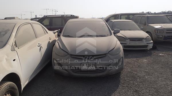 HYUNDAI ELANTRA 2015 kmhdg41e0fu275119