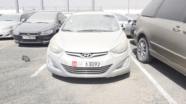 HYUNDAI ELANTRA 2016 kmhdg41e2gu473475