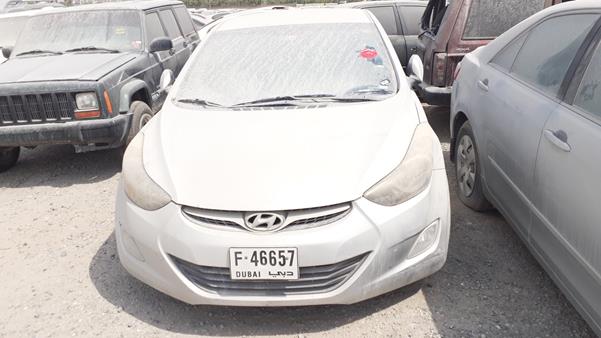 HYUNDAI ELANTRA 2013 kmhdg41e4du573282