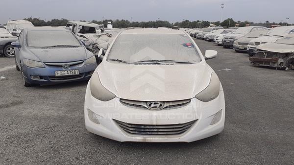 HYUNDAI ELANTRA 2014 kmhdg41e4eu884230