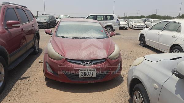 HYUNDAI ELANTRA 2015 kmhdg41e4fu129371