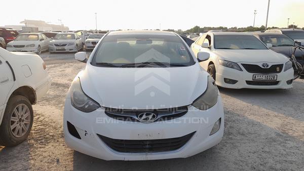 HYUNDAI ELANTRA 2013 kmhdg41e5du537777