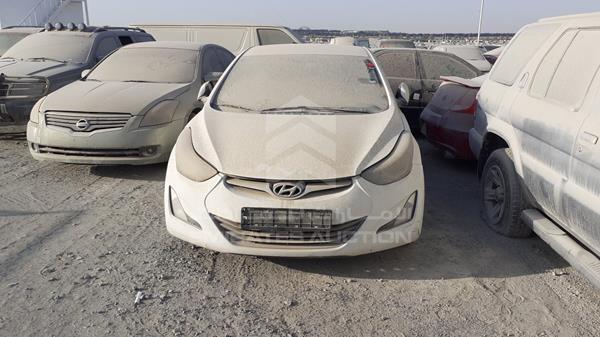 HYUNDAI ELANTRA 2015 kmhdg41e5fu332737