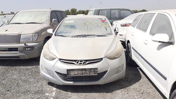 HYUNDAI ELANTRA 2012 kmhdg41e9cu427328