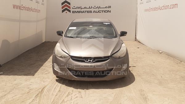 HYUNDAI ELANTRA 2012 kmhdg41e9cu484063