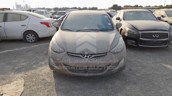 HYUNDAI ELANTRA 2013 kmhdg41e9du799236